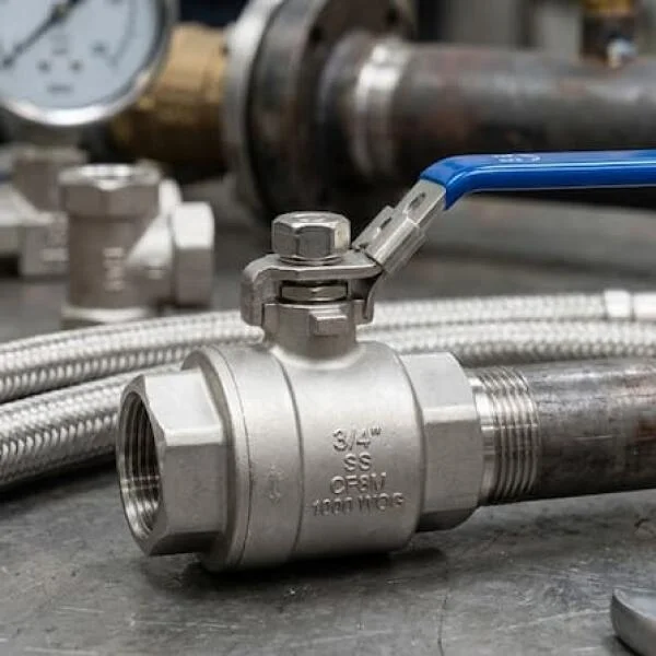 3 4 SS ball valve là gì? Cấu tạo, ứng dụng và cách chọn đúng