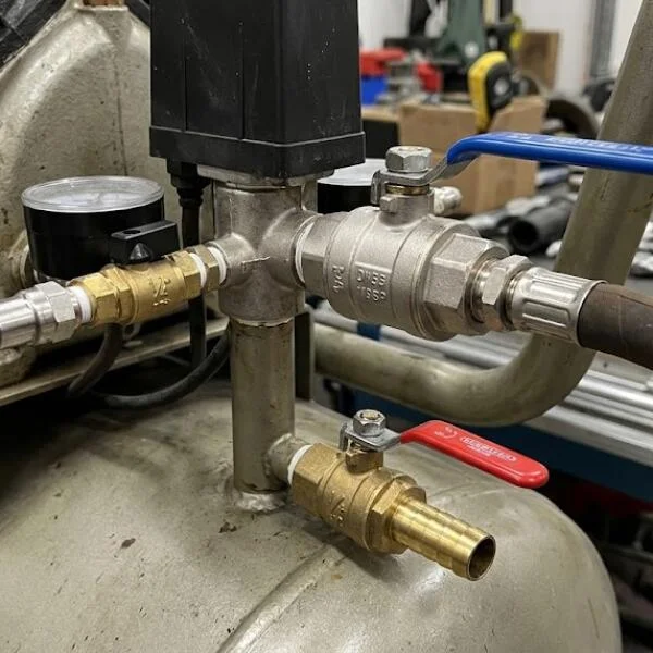 Ball valve for air compressor là gì? Cách chọn van đúng hệ thống