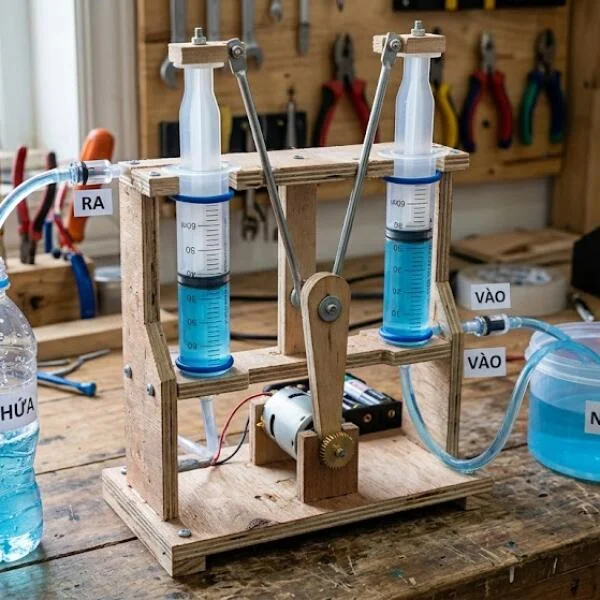 Bơm 2 xi lanh là gì? Hướng dẫn chọn đúng kỹ thuật