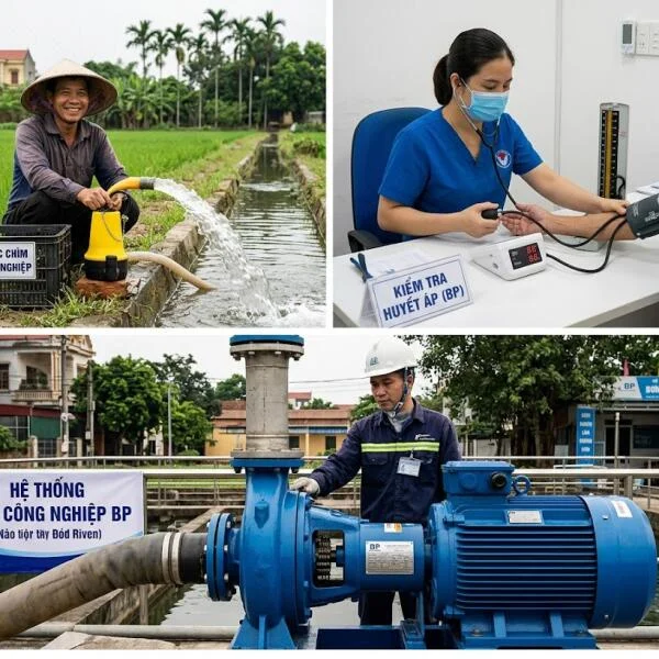 Bơm BP là gì? Đặc điểm, ứng dụng và cách chọn chuẩn