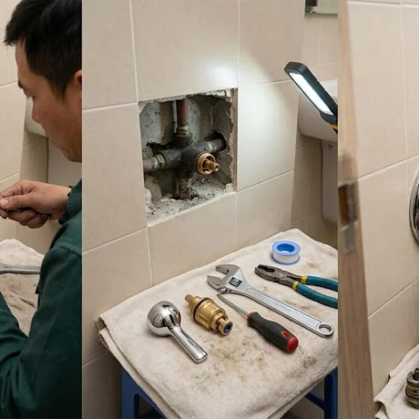 Cách thay van khóa nước âm tường đúng kỹ thuật tại nhà