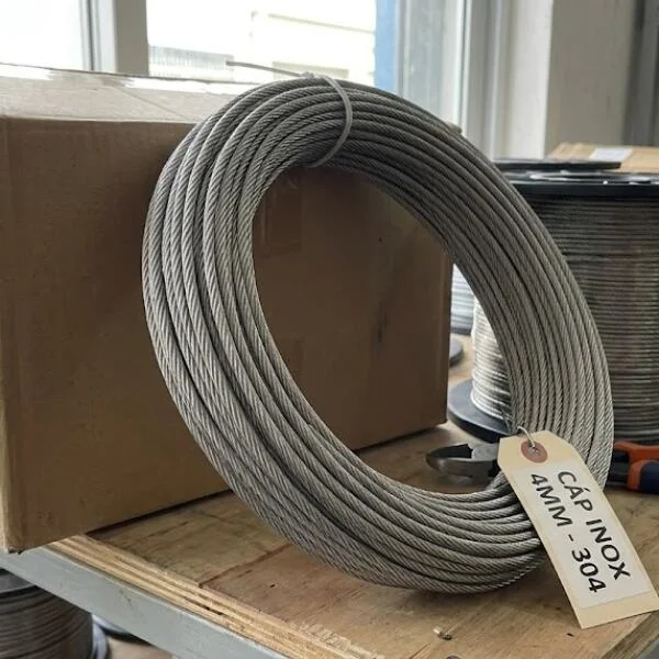 Cáp inox 4mm là gì? Thông số, ứng dụng và cách chọn chuẩn