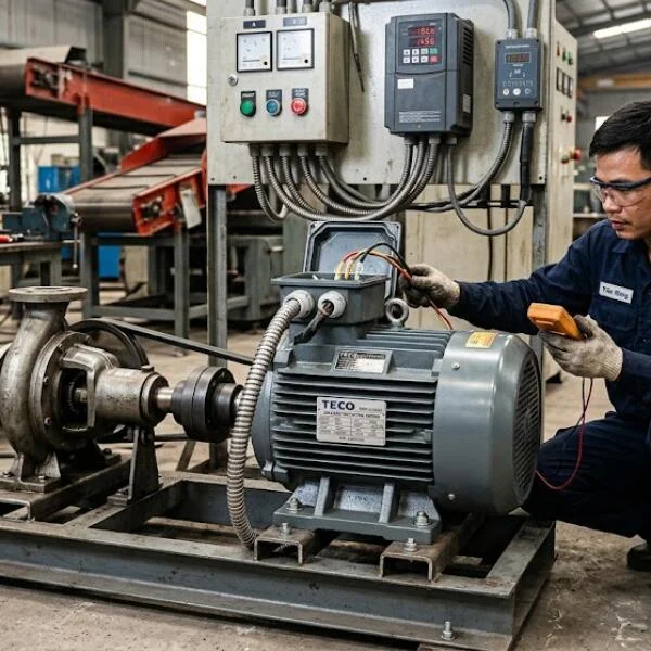 Giá motor 3HP 3 pha mới nhất và cách chọn đúng kỹ thuật