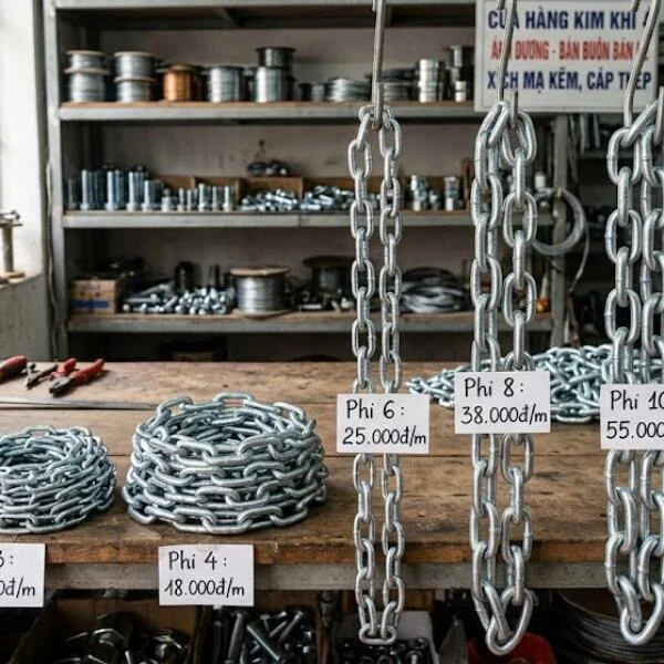 Giá xích mạ mới nhất và các yếu tố ảnh hưởng