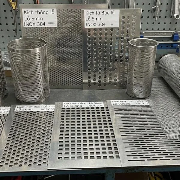 Lưới inox đục lỗ là gì? Phân loại, ứng dụng và cách chọn