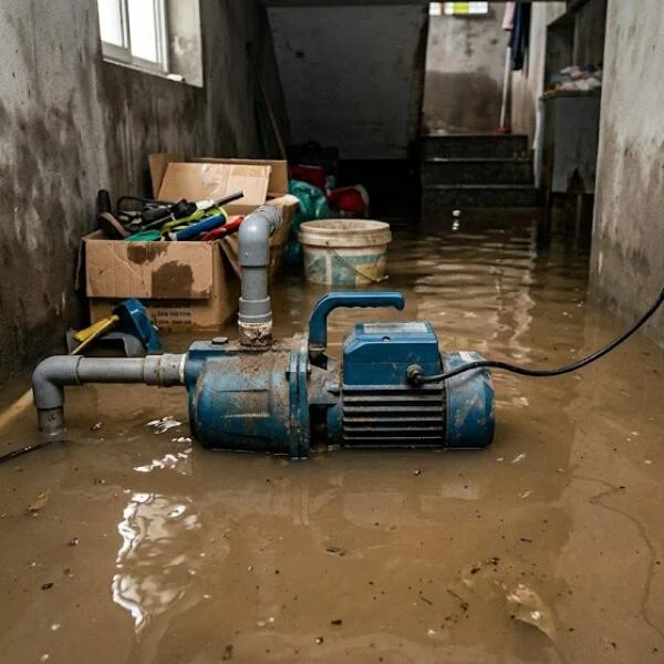 Máy bơm bị ngập nước: nguyên nhân và cách xử lý hiệu quả