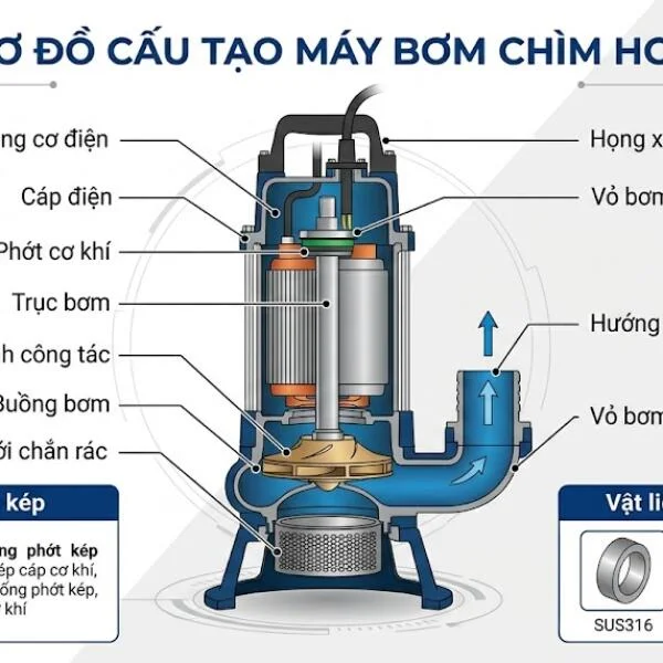 Máy bơm HCP là gì? Hướng dẫn chọn đúng kỹ thuật