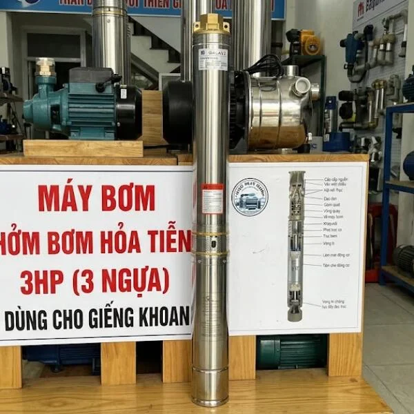 Máy bơm hỏa tiễn 3HP là gì? Hướng dẫn chọn đúng kỹ thuật