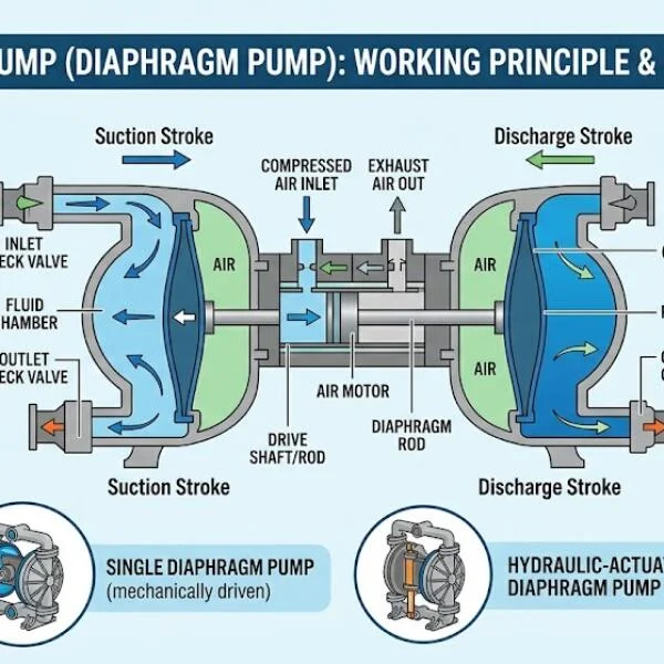 Membrane pumps là gì? Hướng dẫn chọn đúng kỹ thuật