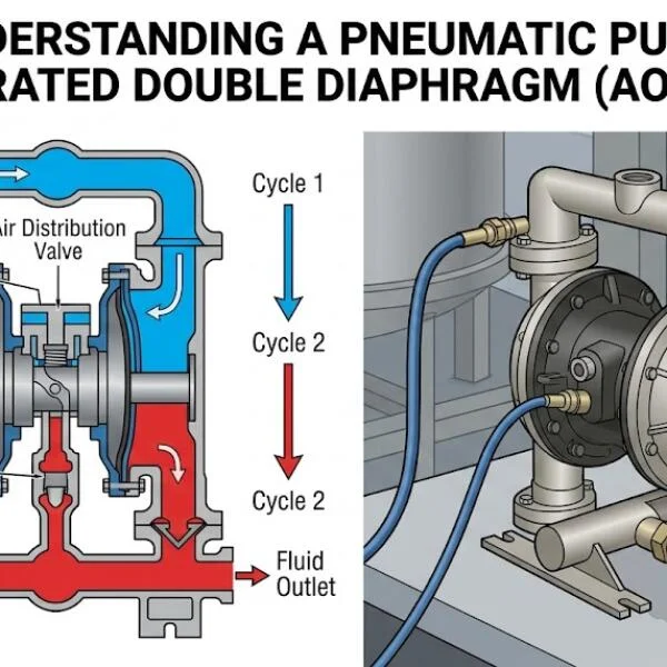 Pneumatic pump là gì? Cấu tạo, nguyên lý và ứng dụng thực tế