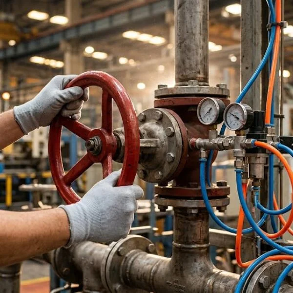 Tay gạt khí nén là gì? Cấu tạo, nguyên lý và cách chọn đúng