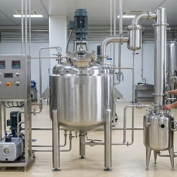 Thiết bị cô đặc chân không có cánh khuấy là gì? Hướng dẫn chọn đúng kỹ thuật