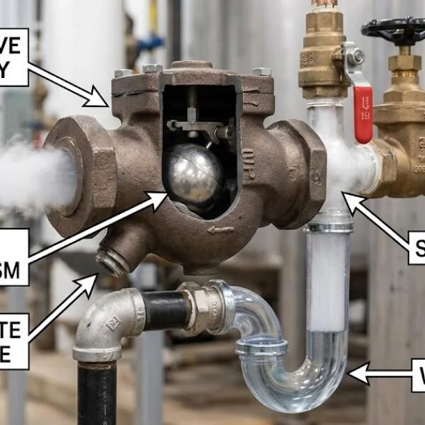 Trap valve là gì? Cấu tạo, nguyên lý và cách chọn đúng