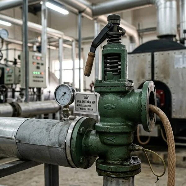 Van an toàn hơi là gì? Nguyên lý, cấu tạo và cách chọn