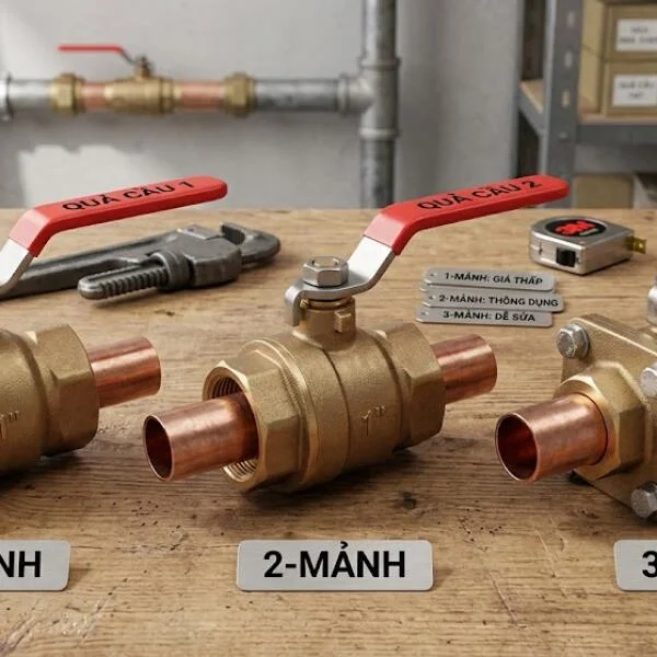 2 Ball Valve là gì? Hướng dẫn chọn đúng kỹ thuật