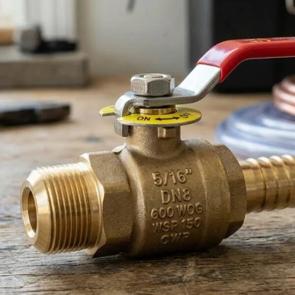 5 16 Ball Valve chính hãng, van bi 5/16 inch nhỏ gọn và bền bỉ