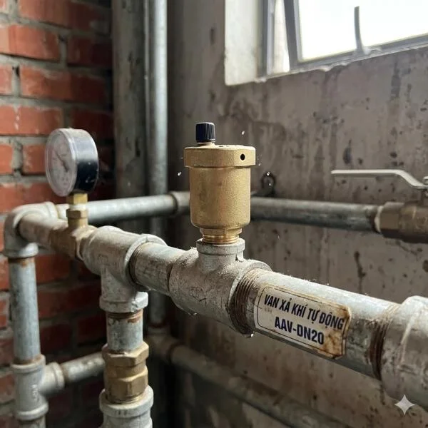 Auto Air Valve chính hãng, xả khí tự động cho hệ thống đường ống