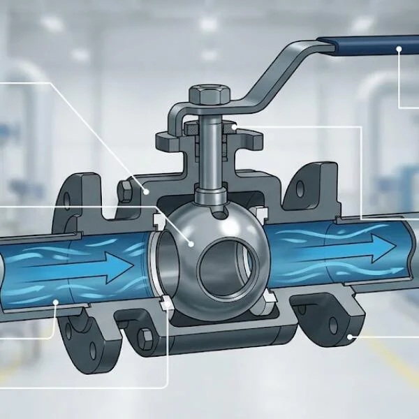 Ball valve chính hãng cho hệ thống đường ống dân dụng và công nghiệp
