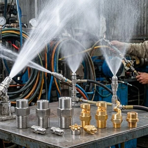 Béc phun công nghiệp là gì? Cấu tạo, ứng dụng và cách chọn