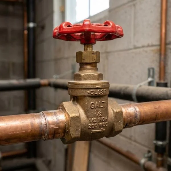 Gate valve half inch chính hãng cho hệ thống đường ống dân dụng và công nghiệp