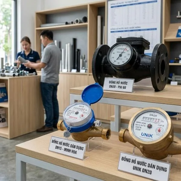 Giá đồng hồ nước bao nhiêu? Bảng giá và cách chọn