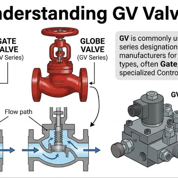 GV Valve chính hãng, giải pháp van công nghiệp chất lượng cao