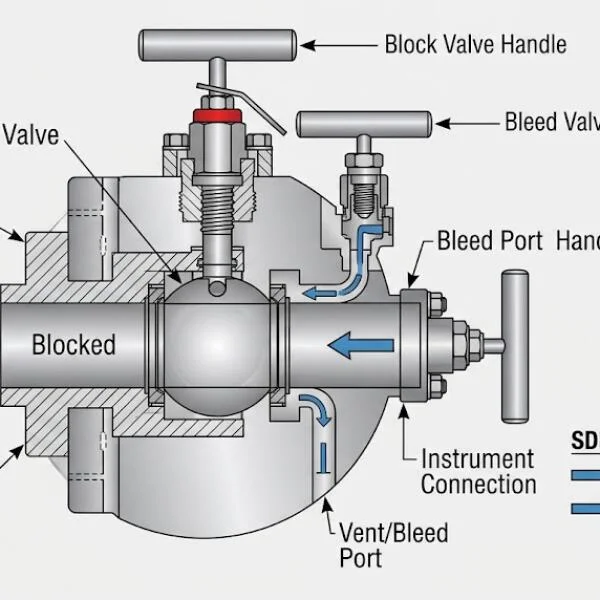 SDBB valve chính hãng cho hệ thống đường ống áp suất cao