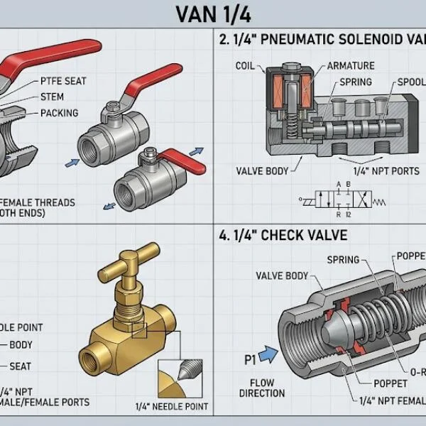 Van 1/4 là gì? Hướng dẫn chọn đúng kỹ thuật
