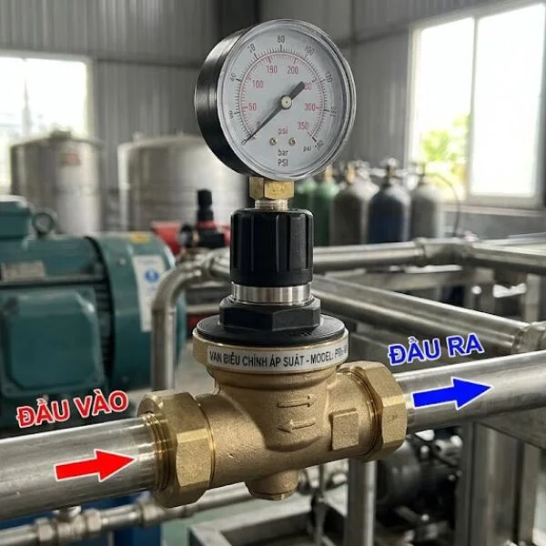 Van điều chỉnh áp suất chính hãng cho hệ thống công nghiệp