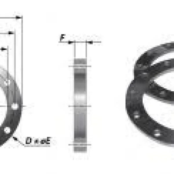 Ansi 150 flange dimensions