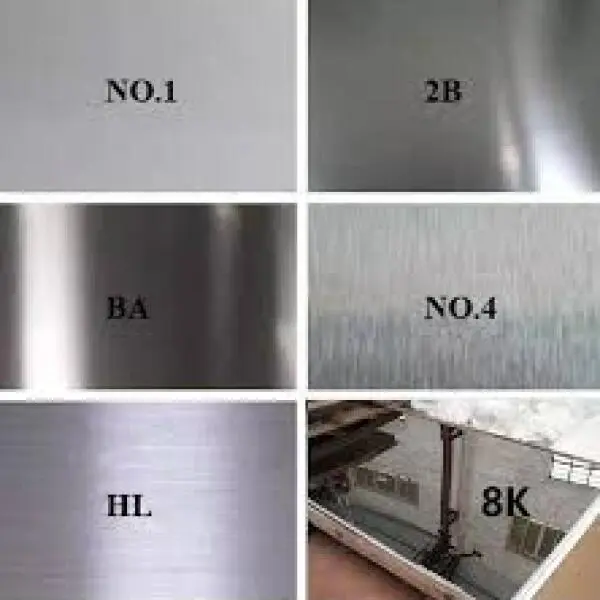 Các Loại Bề Mặt Inox