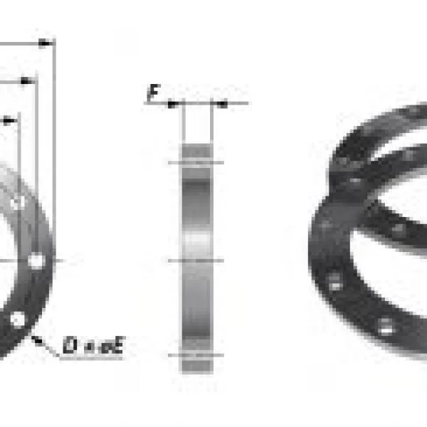 Dn200 pn10 flange dimensions là gì?