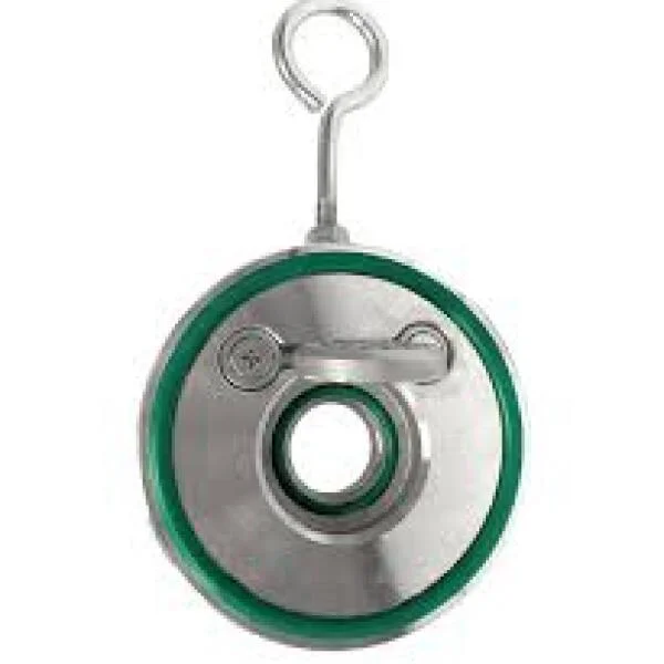 Single plate swing check valve