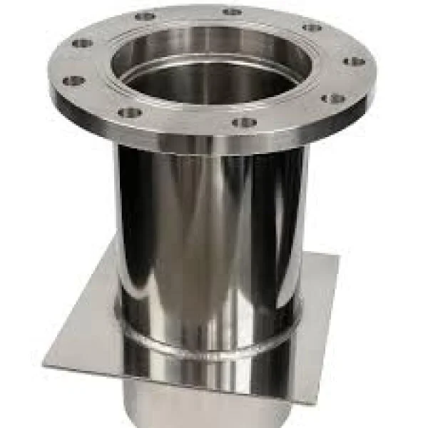 Stainless steel pipe puddle flange