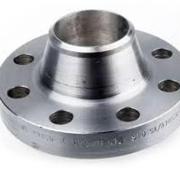 Weld neck raised face flange