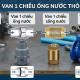 Van 1 chiều ống nước chính hãng, ngăn dòng chảy ngược hiệu quả