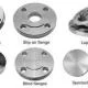 Industrial types of flanges