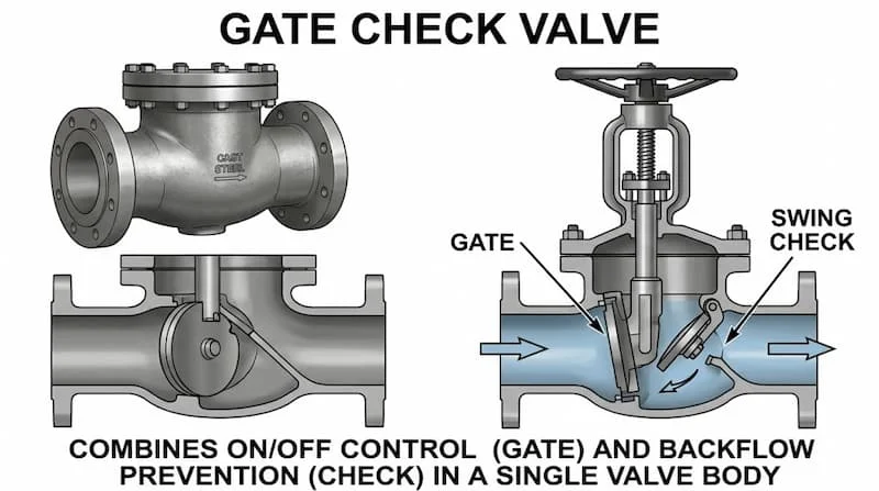 Gate check valve là gì