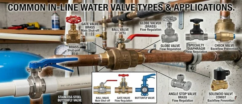 Cấu tạo của in line valve