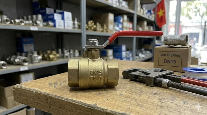 Ứng dụng thực tế của van bi DN15