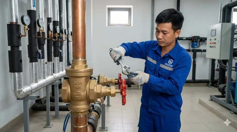 Ứng dụng thực tế của van DN50