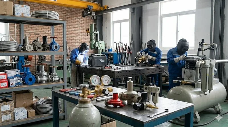 Cấu tạo và nguyên lý hoạt động của van điều áp 