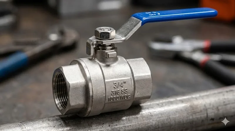 Ứng dụng thực tế của 3 4 SS valve