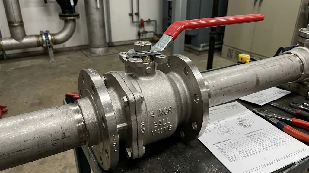 Ball van 4 inch là gì