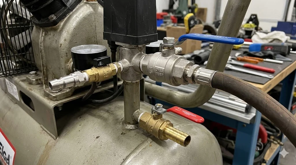 Ball valve air compressor là gì