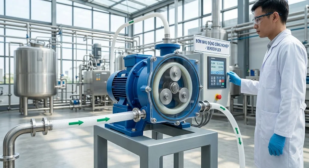 Khái niệm bơm nhu động và đặc điểm nổi bật