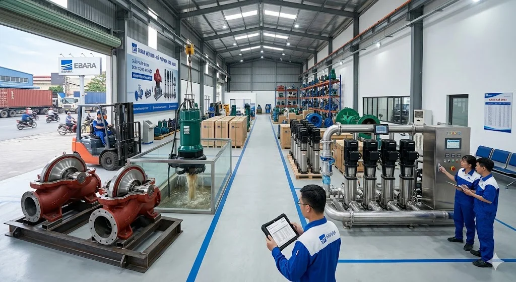 Cách chọn bơm theo bảng giá của bơm Ebara hợp lý