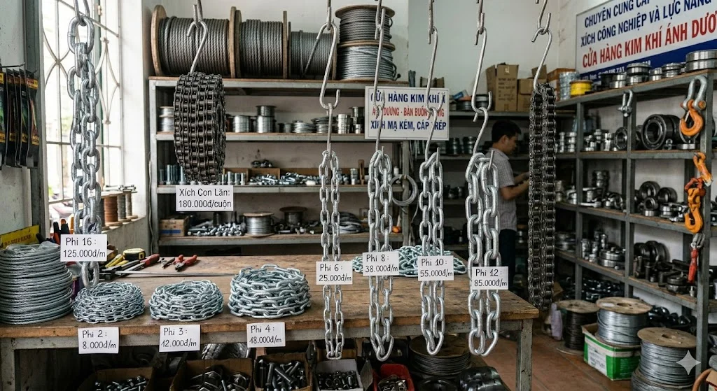 Cách chọn xích mạ theo giá và nhu cầu