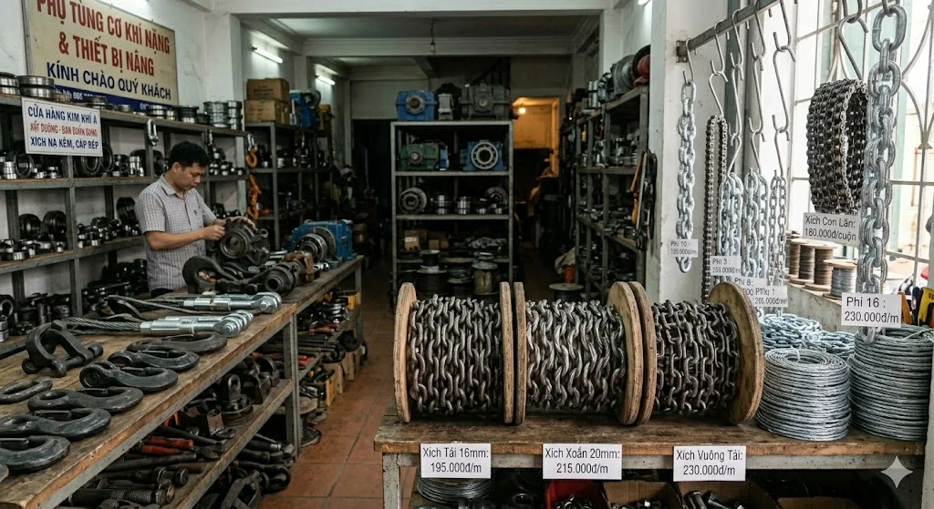 Nên chọn xích mạ hay xích inox