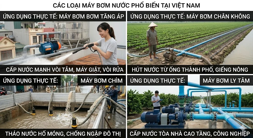 Cách chọn bơm Chalaka đúng kỹ thuật